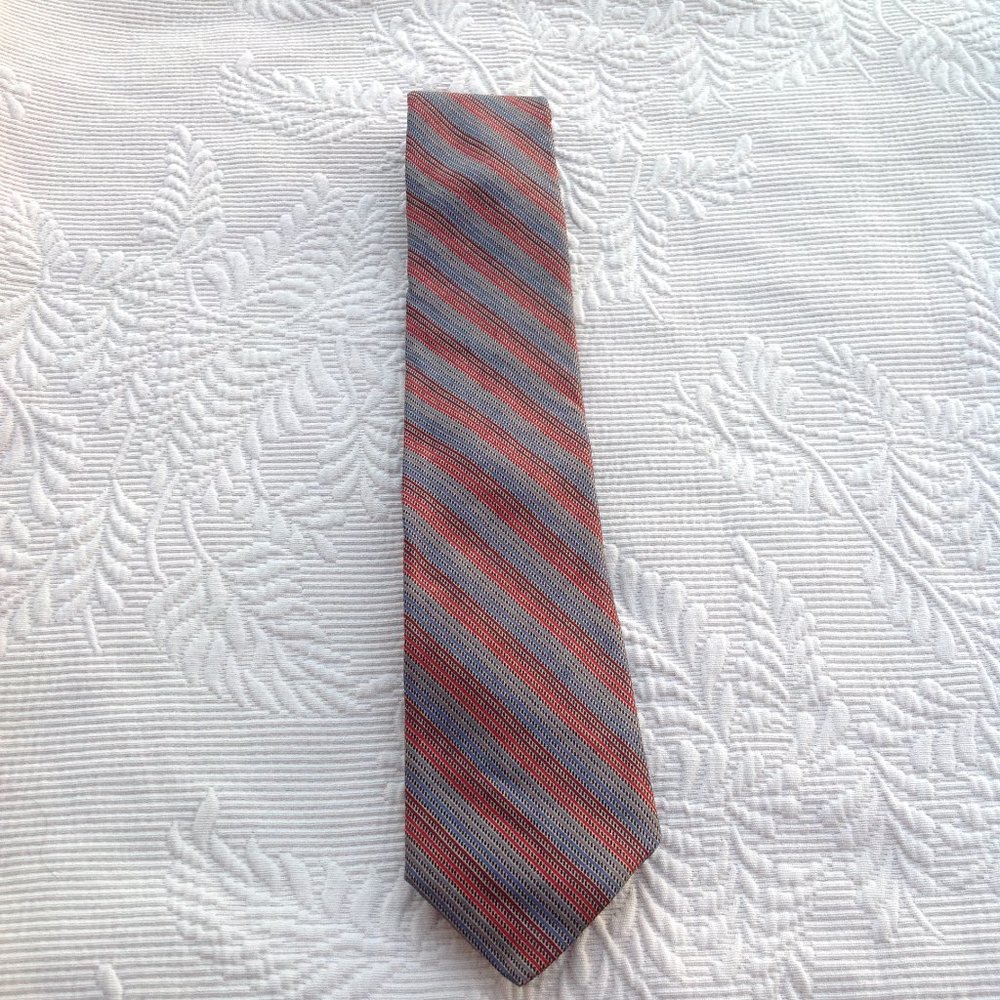 GIANNI VERSACE 1980s Neck Tie Vintage Classic Gianni Versace Narrow Skin…